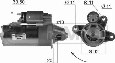 Messmer 220164A - Starteris ps1.lv