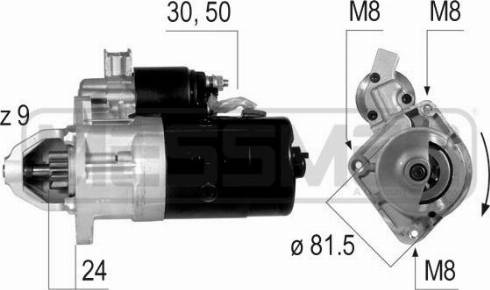 Messmer 220165A - Starteris ps1.lv