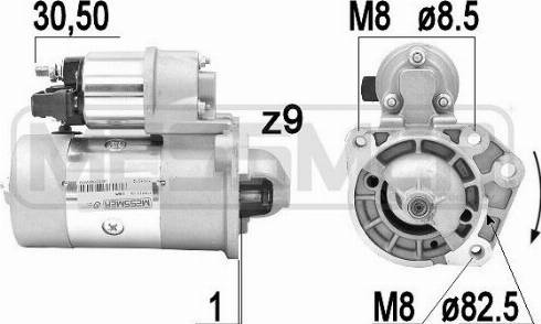 Messmer 220161R - Starteris ps1.lv