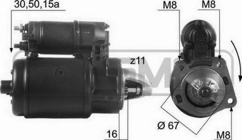 Messmer 220168R - Starteris ps1.lv