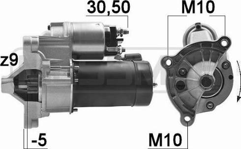 Messmer 220163A - Starteris ps1.lv