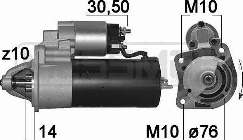 Messmer 220167A - Starteris ps1.lv