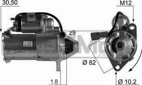 Messmer 220119R - Starteris ps1.lv