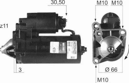 Messmer 220184 - Starteris ps1.lv