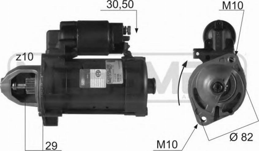 Messmer 220135 - Starteris ps1.lv