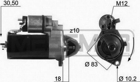 Messmer 220132A - Starteris ps1.lv