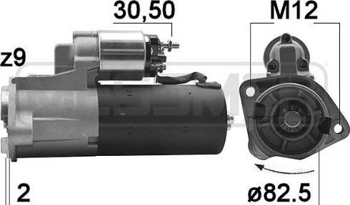 Messmer 220137A - Starteris ps1.lv