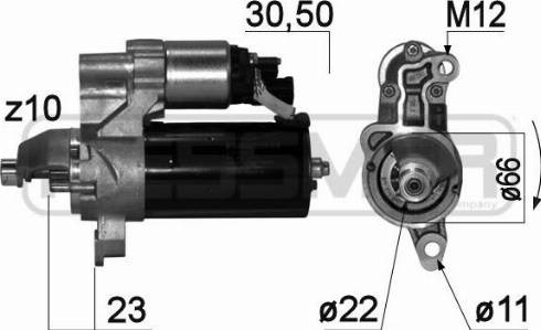 Messmer 220848A - Starteris ps1.lv