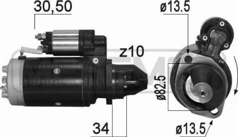 Messmer 220856A - Starteris ps1.lv