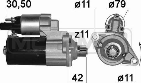 Messmer 220886A - Starteris ps1.lv