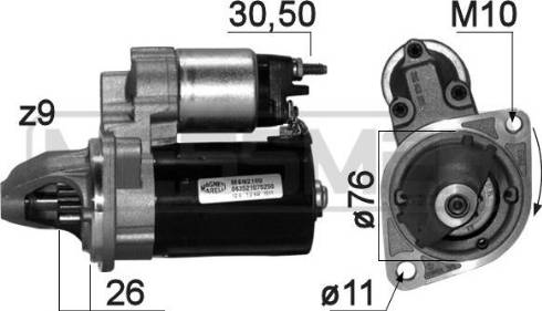 Messmer 220871A - Starteris ps1.lv