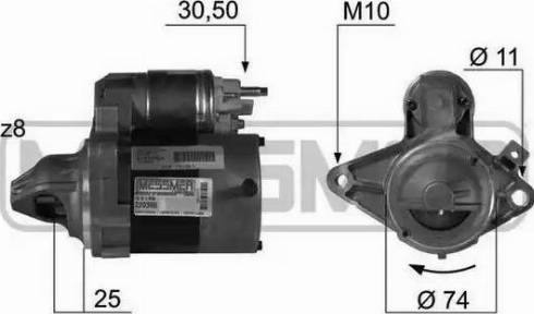 Messmer 220395 - Starteris ps1.lv