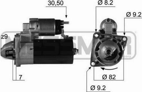 Messmer 220346A - Starteris ps1.lv