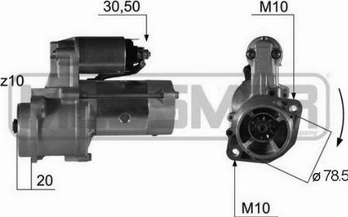 Messmer 220350A - Starteris ps1.lv