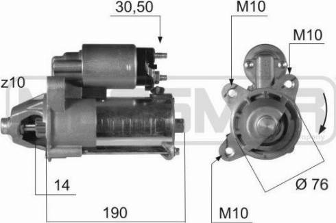 Messmer 220374R - Starteris ps1.lv