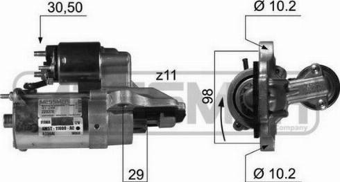 Messmer 220370A - Starteris ps1.lv