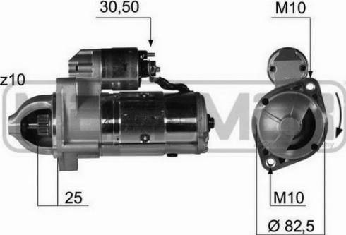 Messmer 220378R - Starteris ps1.lv