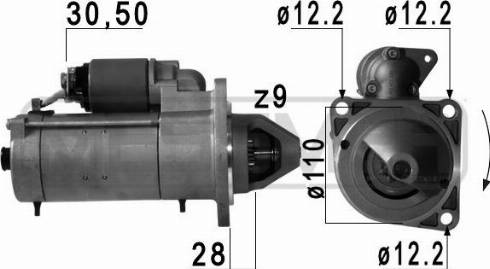 Messmer 220750A - Starteris ps1.lv