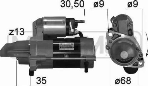 Messmer 220 769 - Starteris ps1.lv