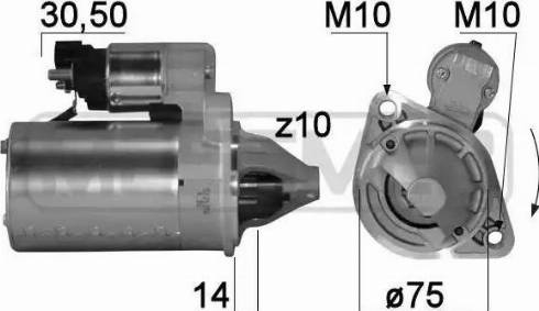 Messmer 220780 - Starteris ps1.lv