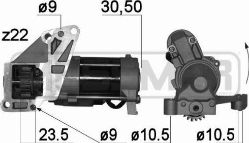 Messmer 220788A - Starteris ps1.lv