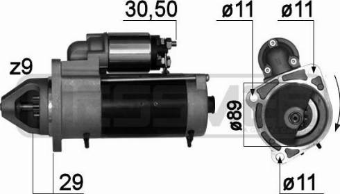 Messmer 220787A - Starteris ps1.lv