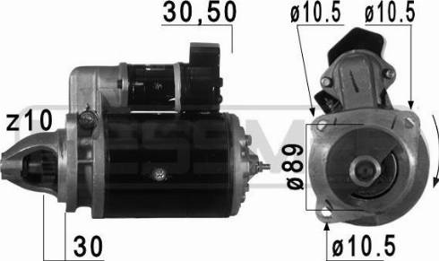 Messmer 220739A - Starteris ps1.lv