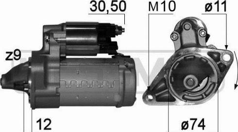 Messmer 220776A - Starteris ps1.lv