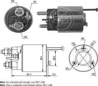 Messmer 227390 - Ievilcējrelejs, Starteris ps1.lv