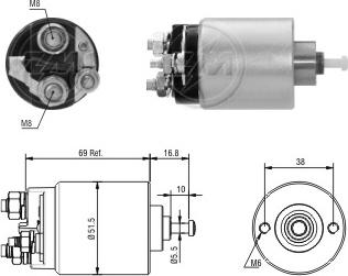 Messmer ZM961 - Ievilcējrelejs, Starteris ps1.lv