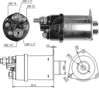 Messmer ZM455 - Ievilcējrelejs, Starteris ps1.lv