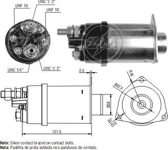 Messmer ZM464 - Ievilcējrelejs, Starteris ps1.lv