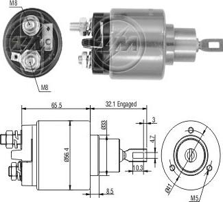 Messmer ZM575 - Ievilcējrelejs, Starteris ps1.lv