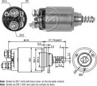 Messmer ZM649 - Ievilcējrelejs, Starteris ps1.lv