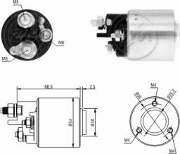 Messmer ZM1590 - Ievilcējrelejs, Starteris ps1.lv