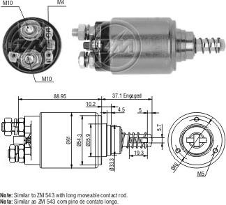 Messmer ZM1731 - Ievilcējrelejs, Starteris ps1.lv