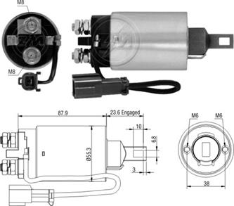 Messmer ZM2896 - Ievilcējrelejs, Starteris ps1.lv