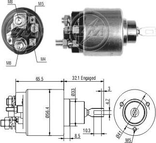 Messmer ZM771 - Ievilcējrelejs, Starteris ps1.lv