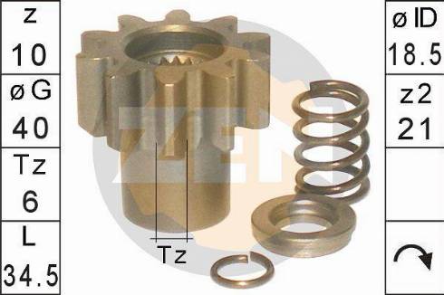 Messmer ZN12957 - Zobrats, Starteris ps1.lv