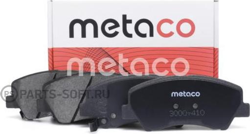 METACO 3000-410 - Bremžu uzliku kompl., Disku bremzes ps1.lv