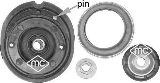 Metalcaucho 05876 - Amortizatora statnes balsts ps1.lv