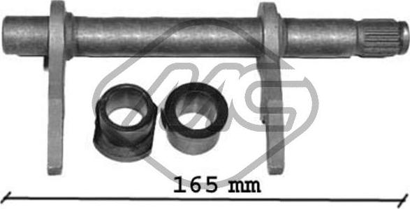 Metalcaucho 05707 - Izspiedējdakša, Sajūgs ps1.lv