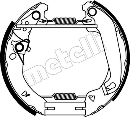 Metelli 51-0552 - Bremžu loku komplekts ps1.lv