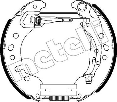 Metelli 51-0515 - Bremžu loku komplekts ps1.lv