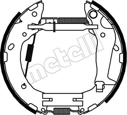 Metelli 51-0532 - Bremžu loku komplekts ps1.lv