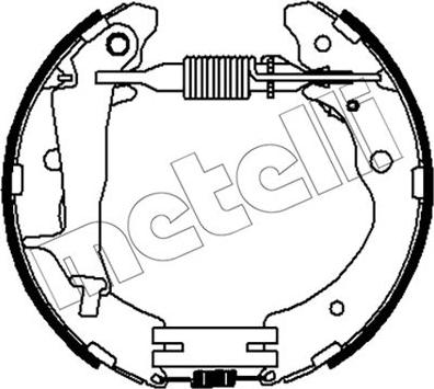 Metelli 51-0523 - Bremžu loku komplekts ps1.lv