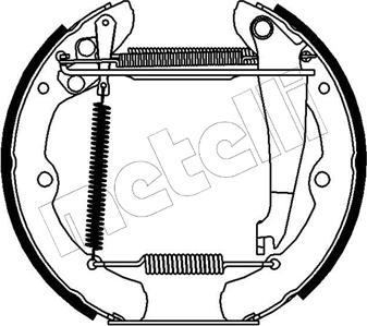 Metelli 51-0099 - Bremžu loku komplekts ps1.lv