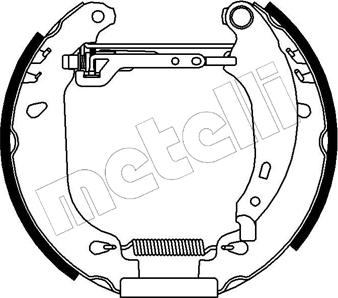 Metelli 51-0094 - Bremžu loku komplekts ps1.lv