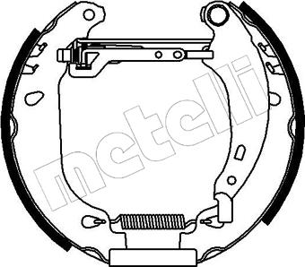 Metelli 51-0098 - Bremžu loku komplekts ps1.lv