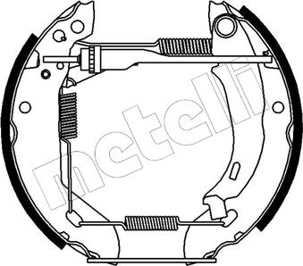 Metelli 51-0060 - Bremžu loku komplekts ps1.lv